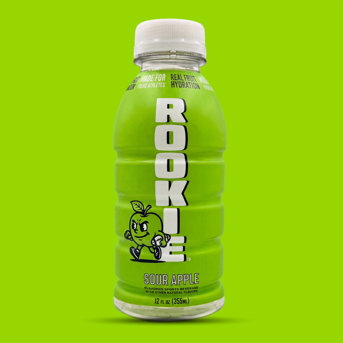 Rookie Sour Apple bottle with the new logo